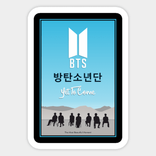 BTS (방탄소년단) Yet To Come Sticker